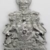 Leicester City Police Helmet Plate - Queen's Crown