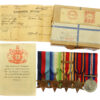 WW2 Merchant Navy Medal Group of Five - Cadet Harold Skelly