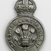 Cheshire Constabulary Cap Badge - King's Crown