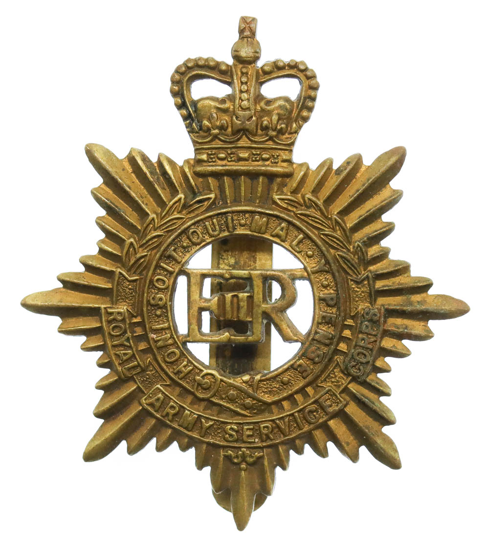 EIIR Royal Army Service Corps (R.A.S.C.) Cap Badge