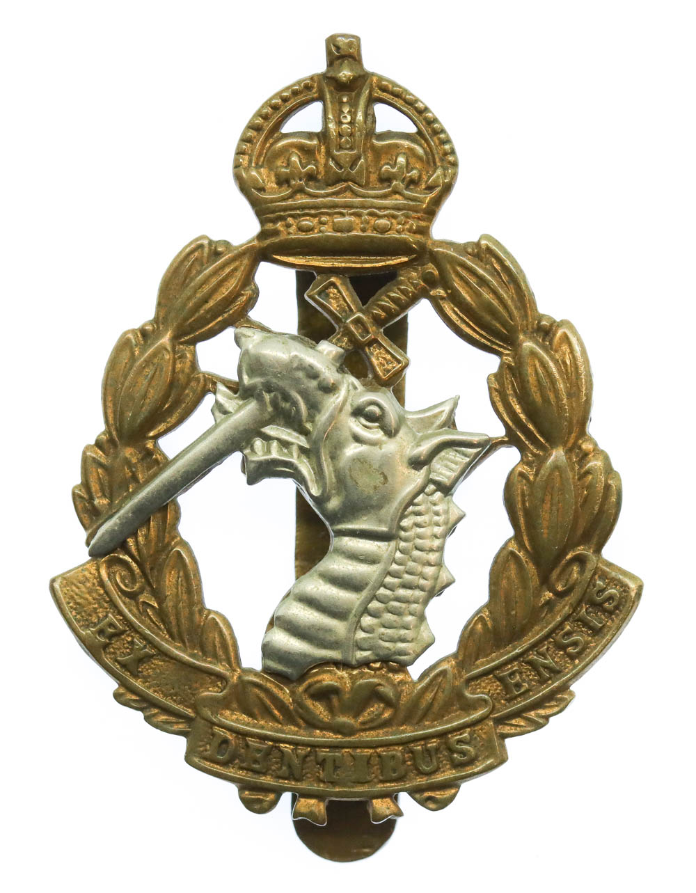 Royal Army Dental Corps (R.A.D.C.) Cap Badge - King's Crown (2nd Pattern)