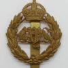 2nd Dragoon Guards (The Bays) Cap Badge - King's Crown