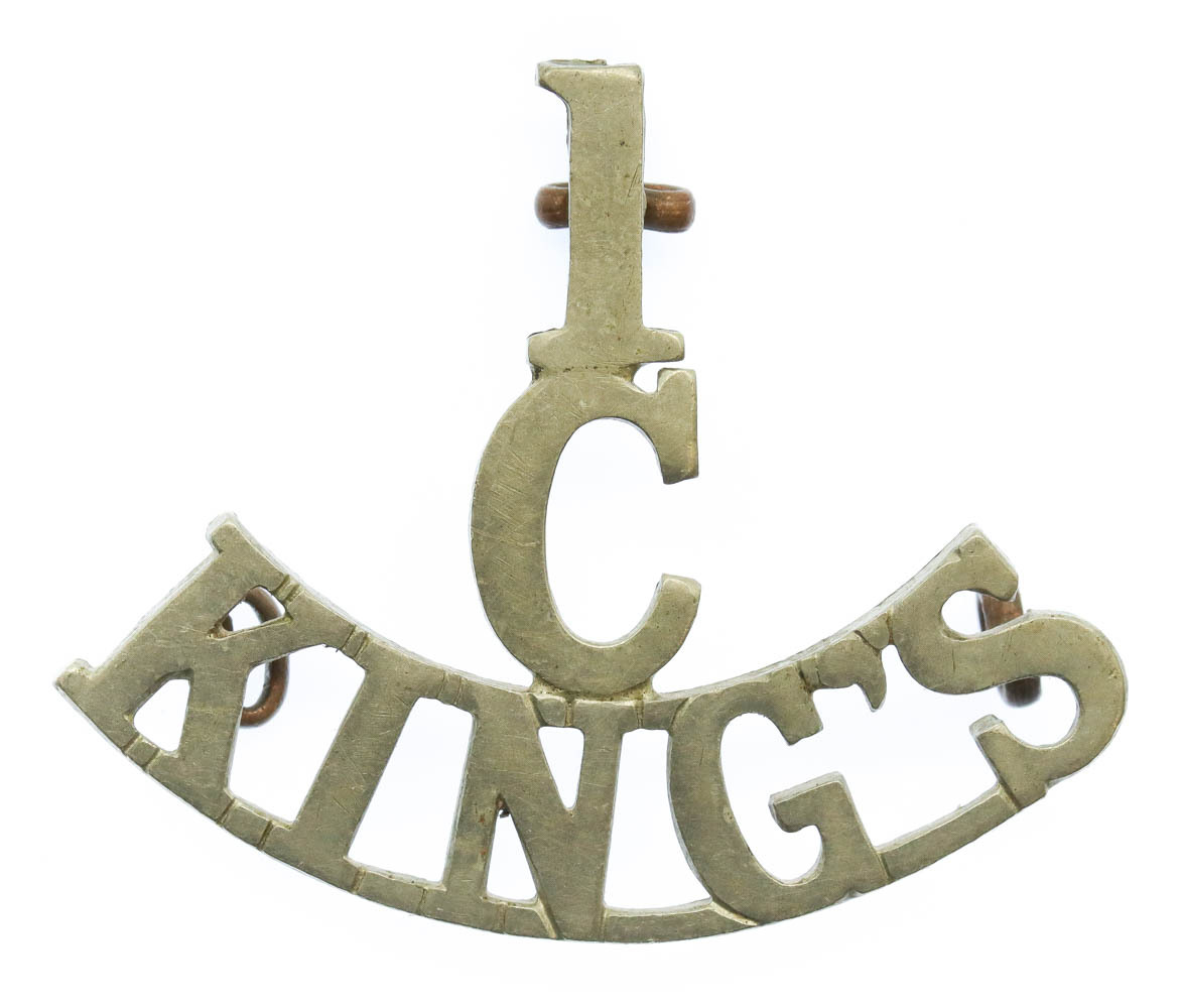 Scarce 1st Cadet Bn. King's (Liverpool) Regiment (I/C/KING'S) Shoulder Title