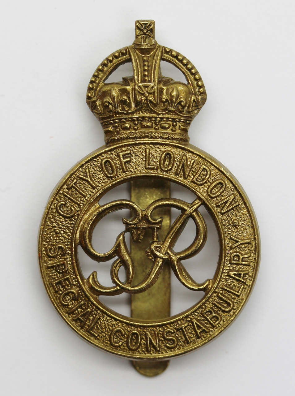 George VI City of London Special Constabulary Cap Badge