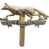 Queen's Own Yeomanry Anodised (Staybrite) Cap Badge