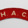 Honourable Artillery Company (H.A.C.) WW2 Printed Shoulder Title