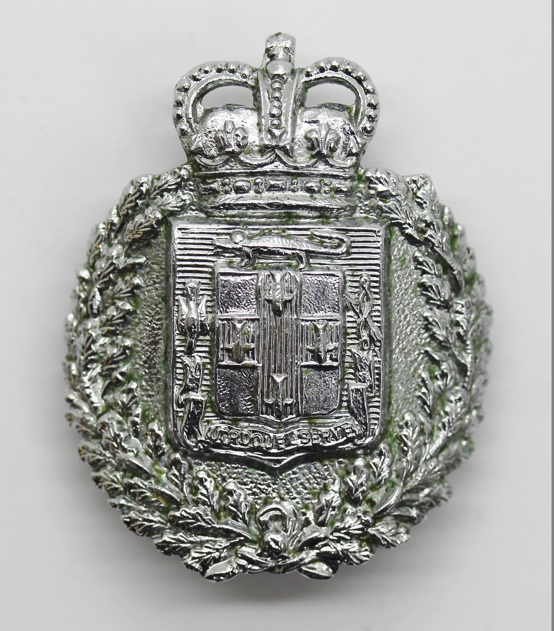 Jamaica Police Cap Badge - Queen's Crown