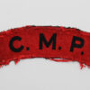 Corps of Military Police (C.M.P.) Printed Shoulder Title