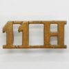 11th Hussars (11H) Shoulder Title