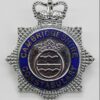 Cambridgeshire Constabulary Senior Officer's Enamelled Cap Badge - Queen's Crown