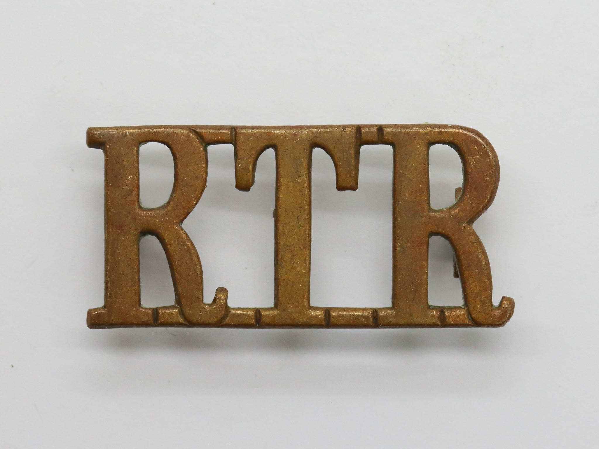 Royal Tank Regiment (R.T.R.) Shoulder Title