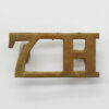 7th Hussars (7H) Shoulder Title