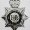 Nottinghamshire Police Enamelled Helmet Plate - Queen's Crown