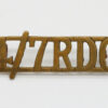 4th/7th Royal Dragoon Guards (4/7RDG) Shoulder Title