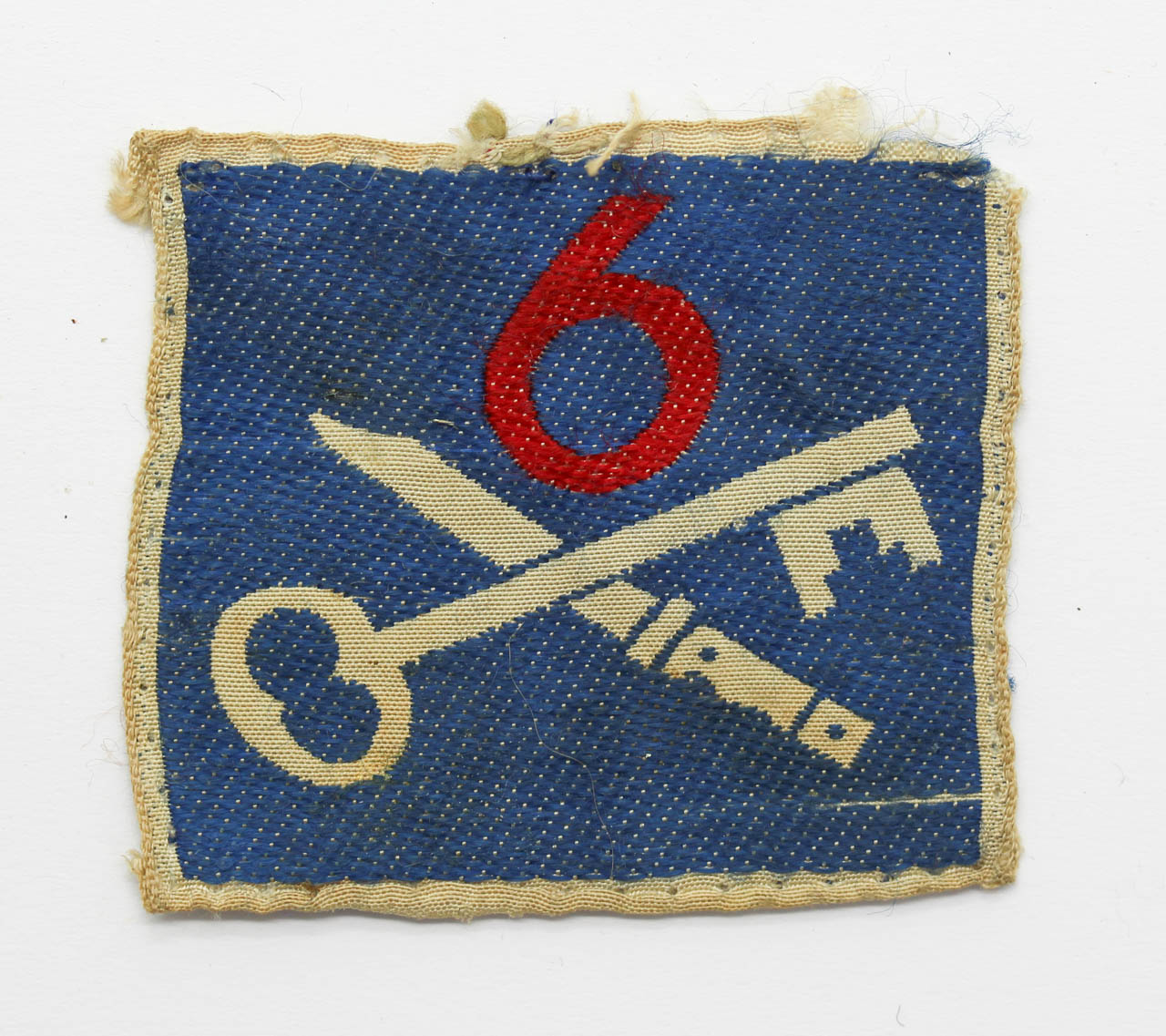 6th Infantry Brigade Cloth Formation Sign