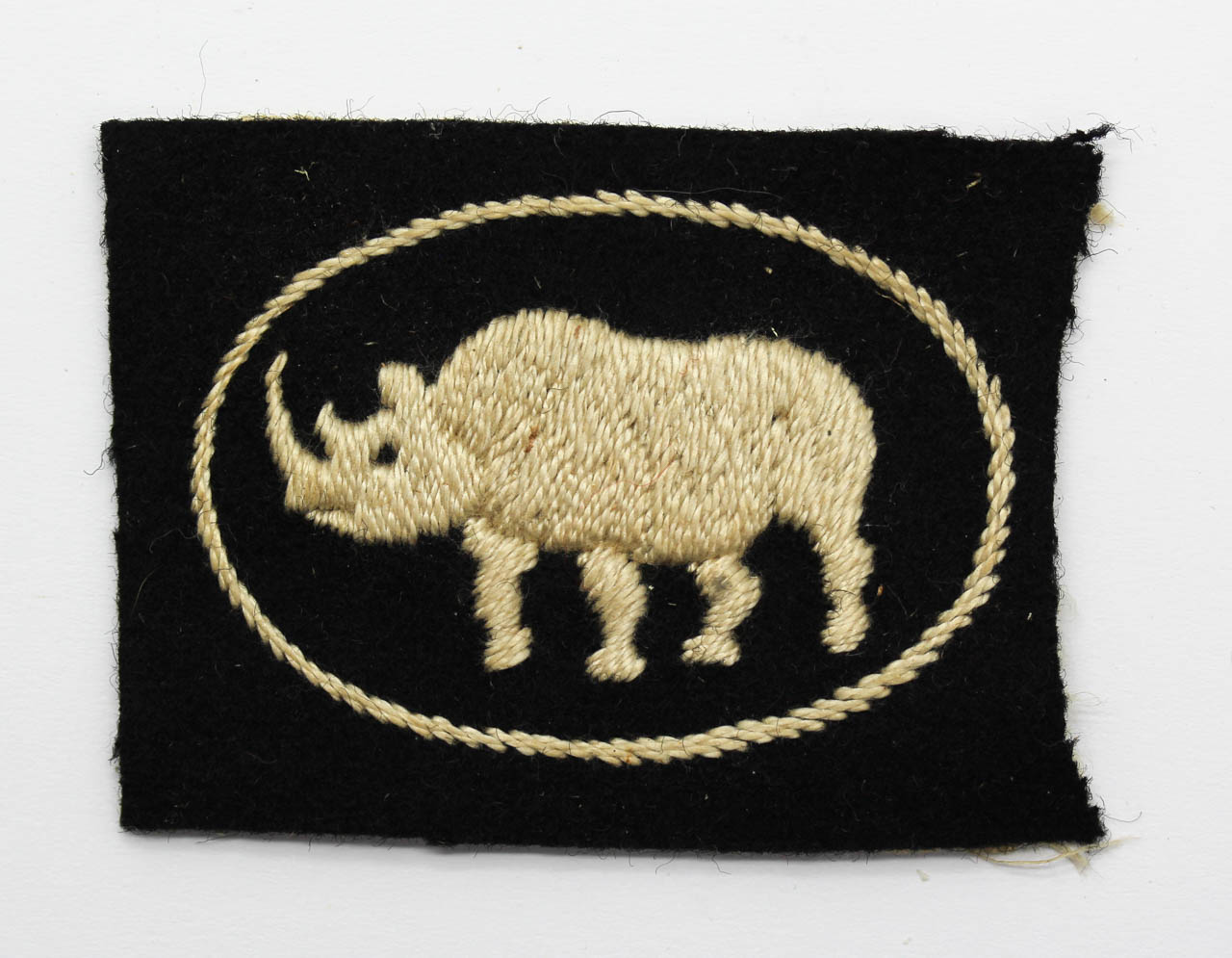 25th Armoured Brigade Cloth Formation Sign