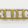 3rd Dragoon Guards (3DG) Shoulder Title