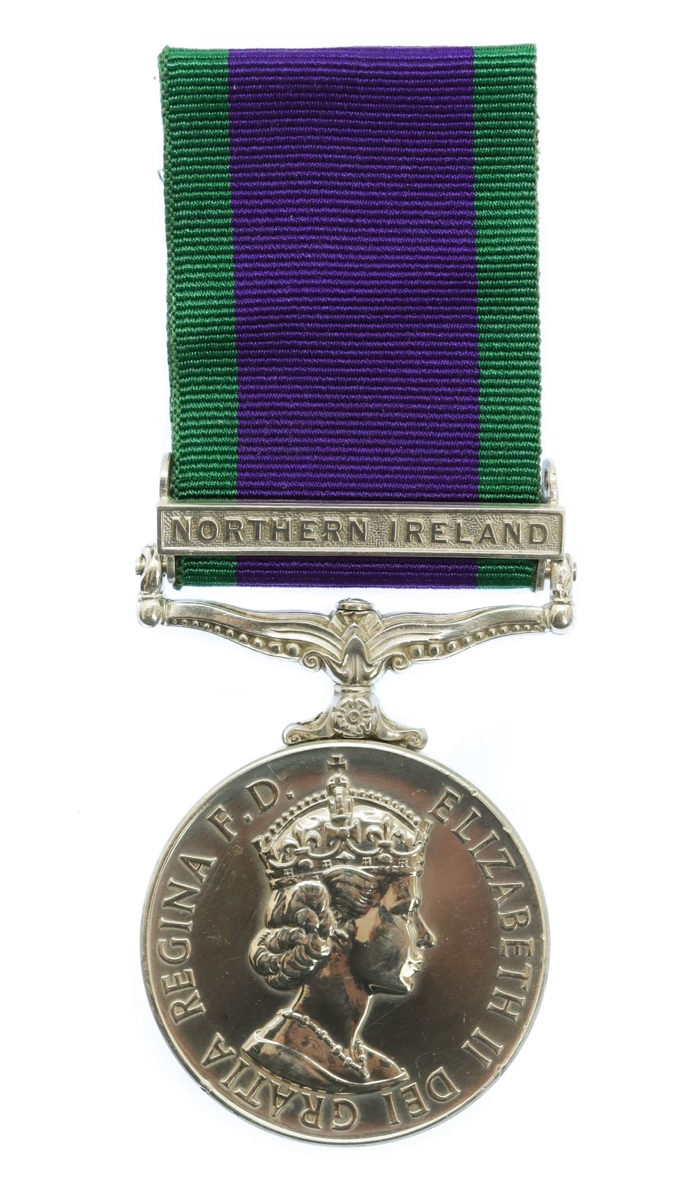 Campaign Service Medal (Clasp - Northern Ireland) - Pte. S.J. Roberson, Royal Anglian Regiment