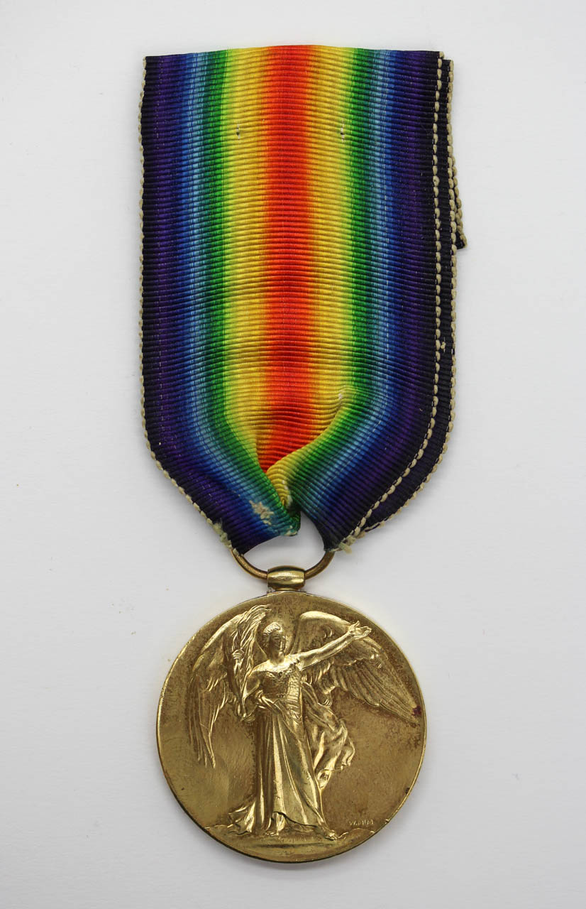 WW1 Victory Medal - Gnr. A. Crossley, Royal Artillery - Died of Wounds
