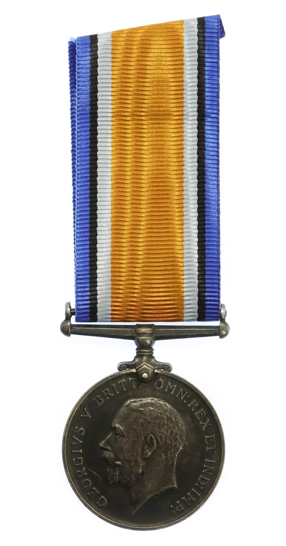 WW1 British War Medal - Pte. W.G. Hayes, 13th Bn. Rifle Brigade - K.I.A.