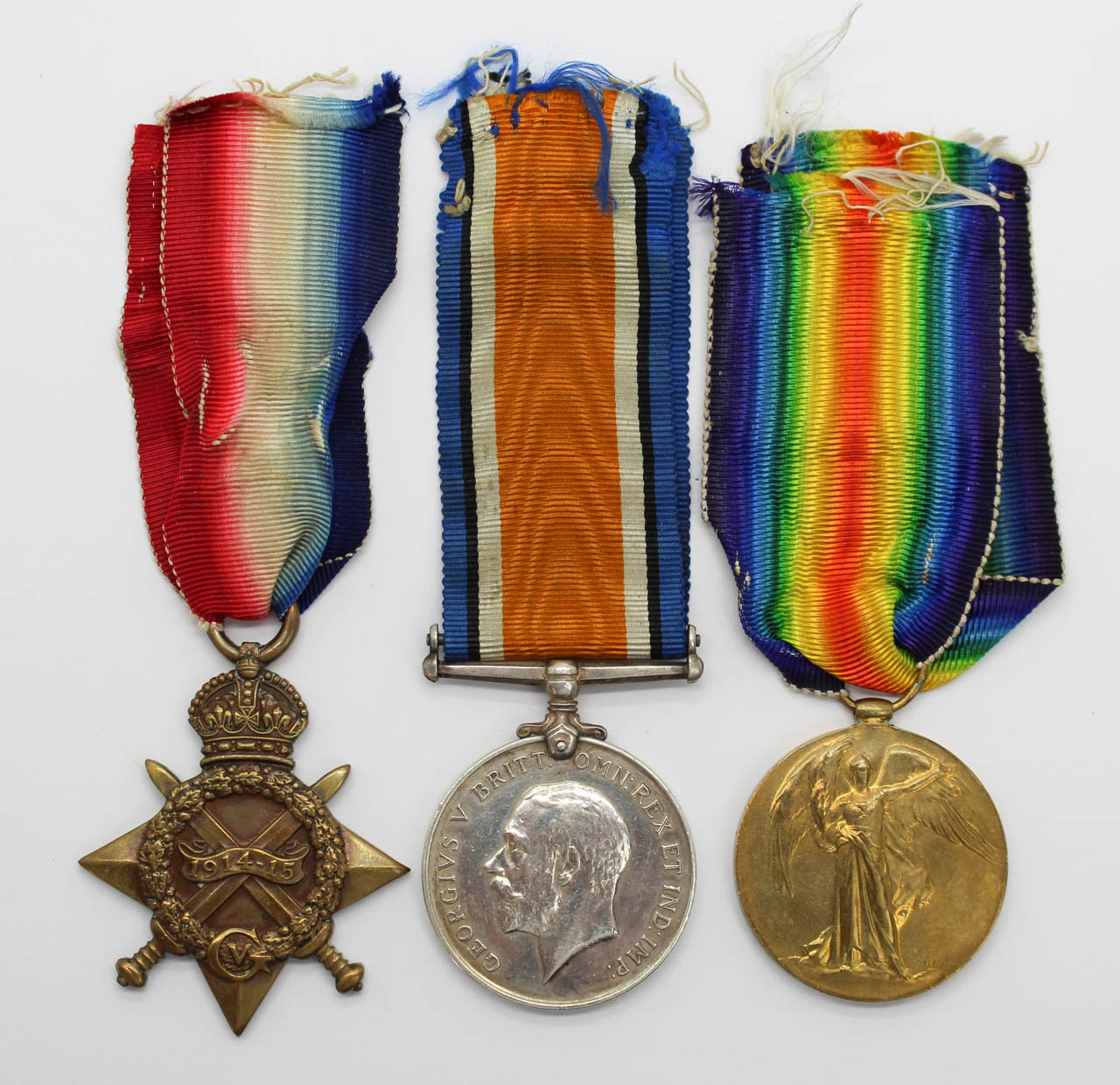 WW1 1914-15 Star Medal Trio - A.B. W. Boddy, Royal Navy