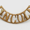 Lincolnshire Regiment (LINCOLN) Shoulder Title