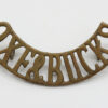 Oxfordshire & Buckinghamshire Light Infantry (OXF&BUCKS) Shoulder Title