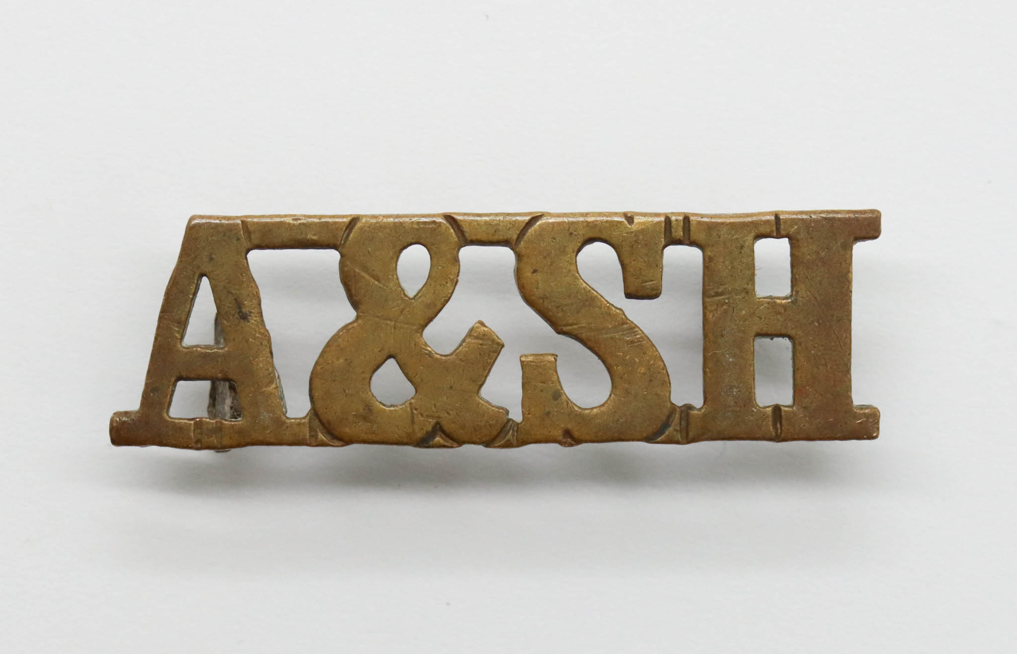 Argyll & Sutherland Highlanders (A & SH) Shoulder Title