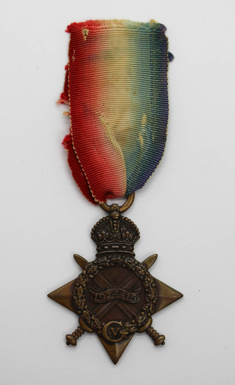 WW1 1914-15 Star - Pte. T. Gibbons, 2nd Bn. West Riding Regiment (Duke of Wellington's) - Died of Wounds