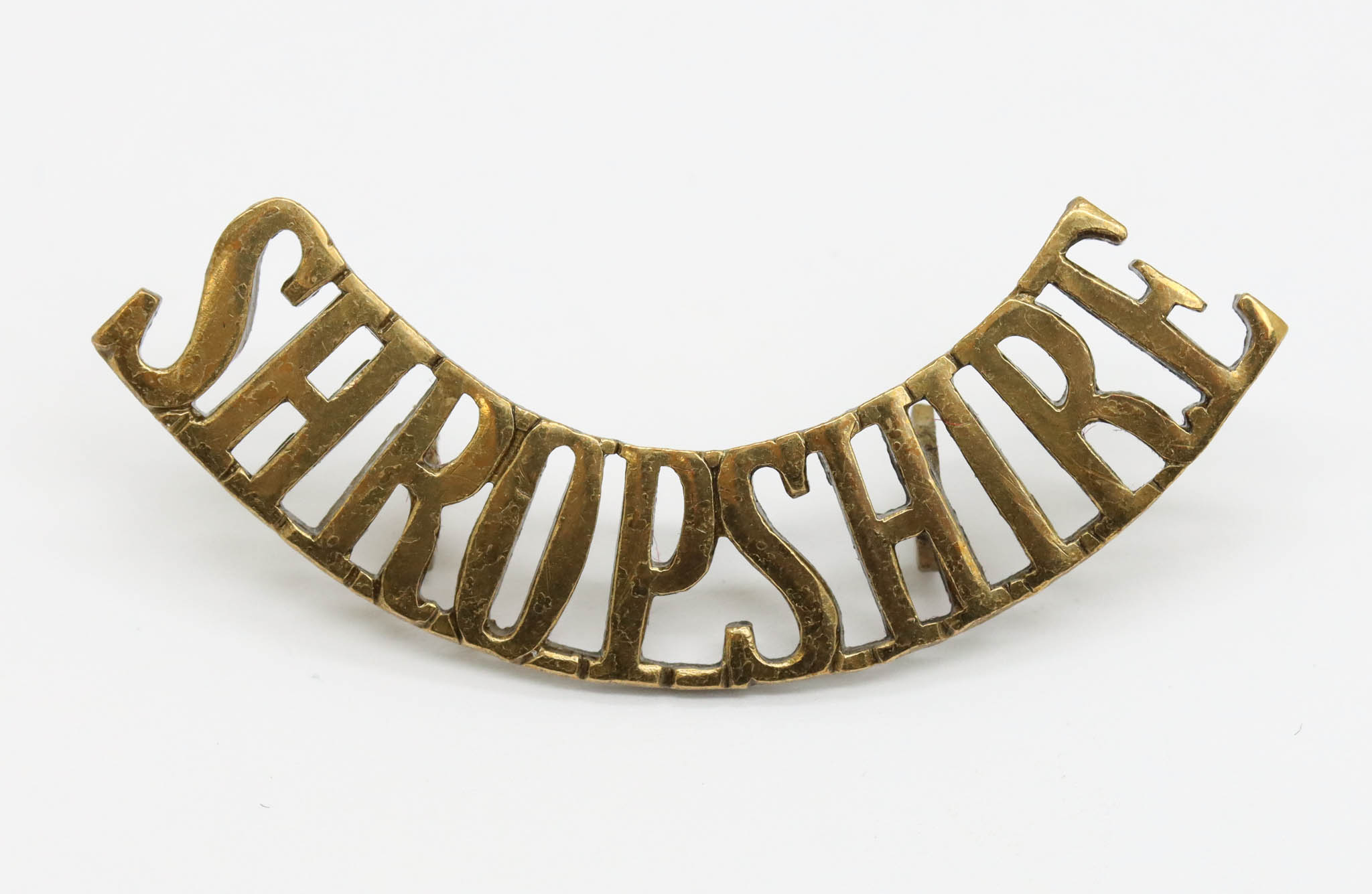 King's Shropshire Light Infantry (SHROPSHIRE) Shoulder Title
