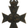 16th Bn. (Queen's Westminster & Civil Service Rifles) London Regiment Cap Badge - King's Crown