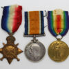 WW1 1914-15 Star Medal Trio - Pte. G. Cooke, Norfolk Regiment - Accidentally Drowned
