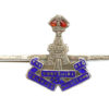 Yorkshire Regiment (Green Howards) Silver & Enamel Sweetheart Brooch