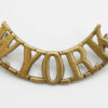 West Yorkshire Regiment (W. YORK) Shoulder Title