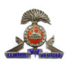 Lancashire Fusiliers Sterling Silver & Enamel Sweetheart Brooch