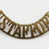 North Staffordshire Regiment (N.STAFFORD) Shoulder Title