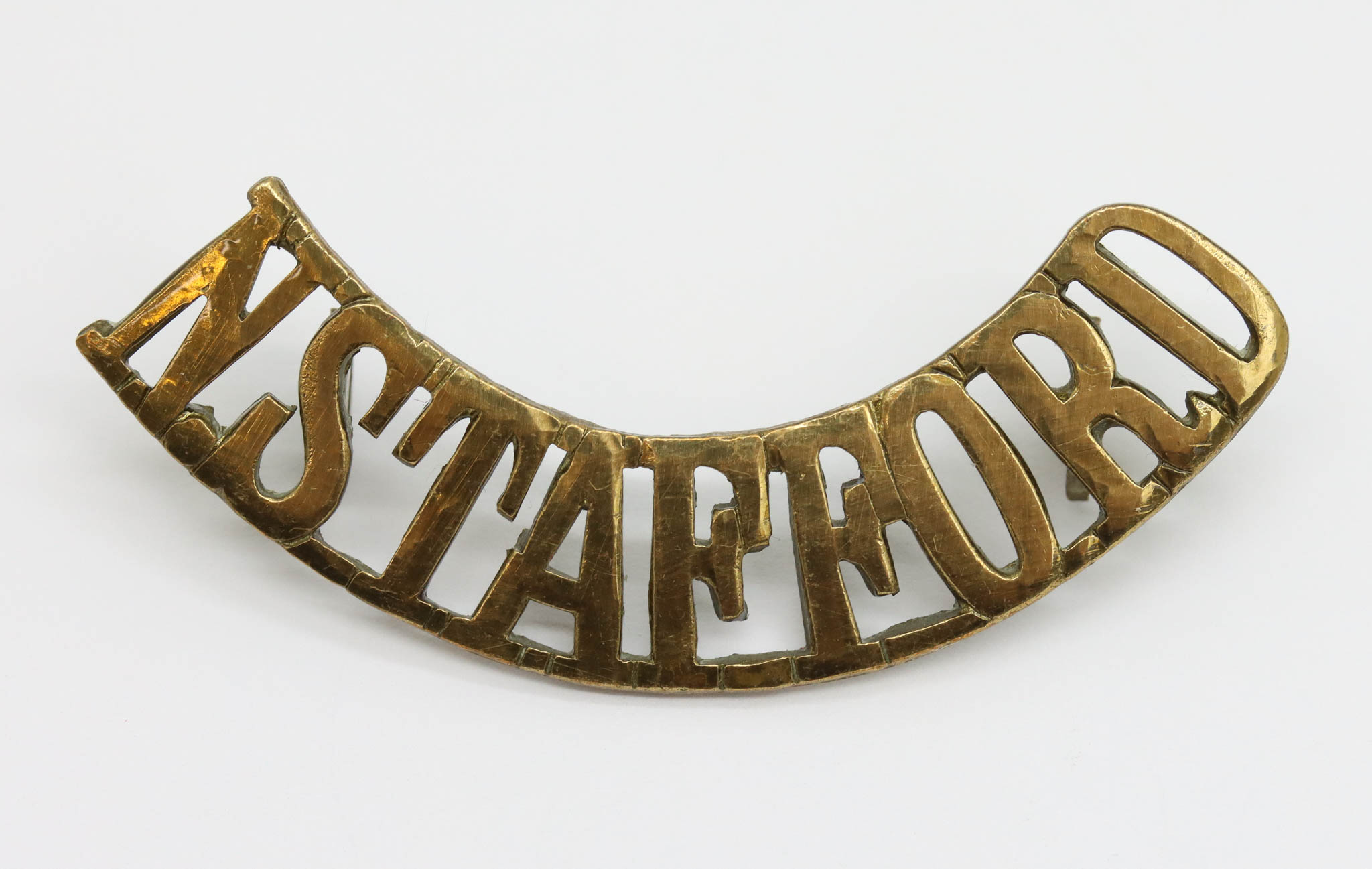 North Staffordshire Regiment (N.STAFFORD) Shoulder Title