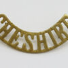 Cheshire Regiment (CHESHIRE) Shoulder Title