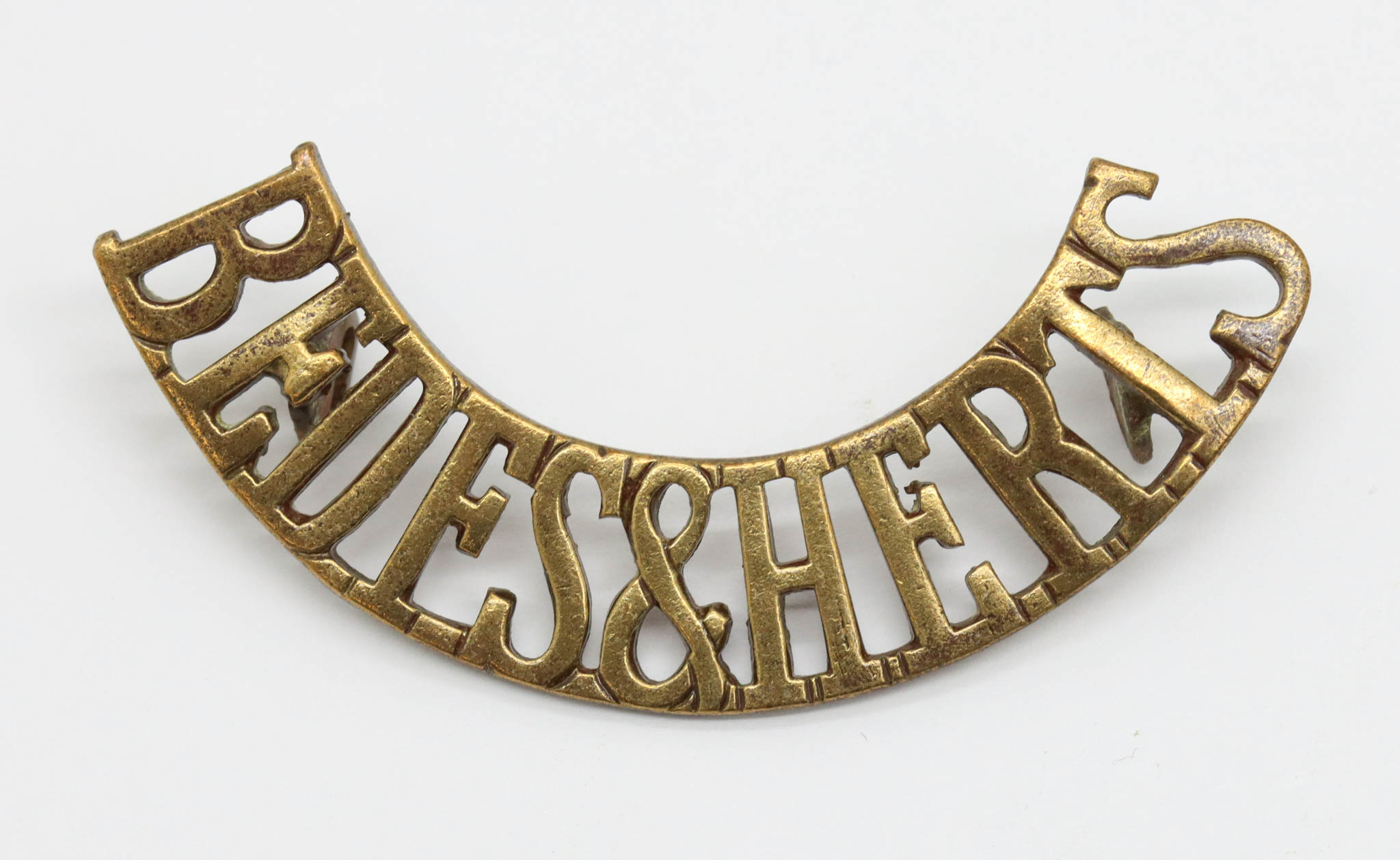 Bedfordshire & Hertfordshire Regiment (BEDFS&HERTS) Shoulder Title