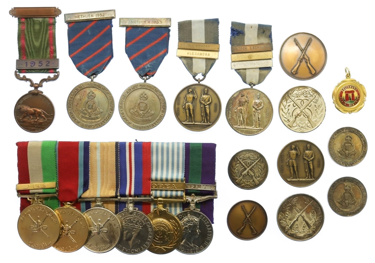 WW2 and Later Medal Group of Six - Captain K.D. Brett, R.A.O.C. & Sultan of Oman’s Armed Forces