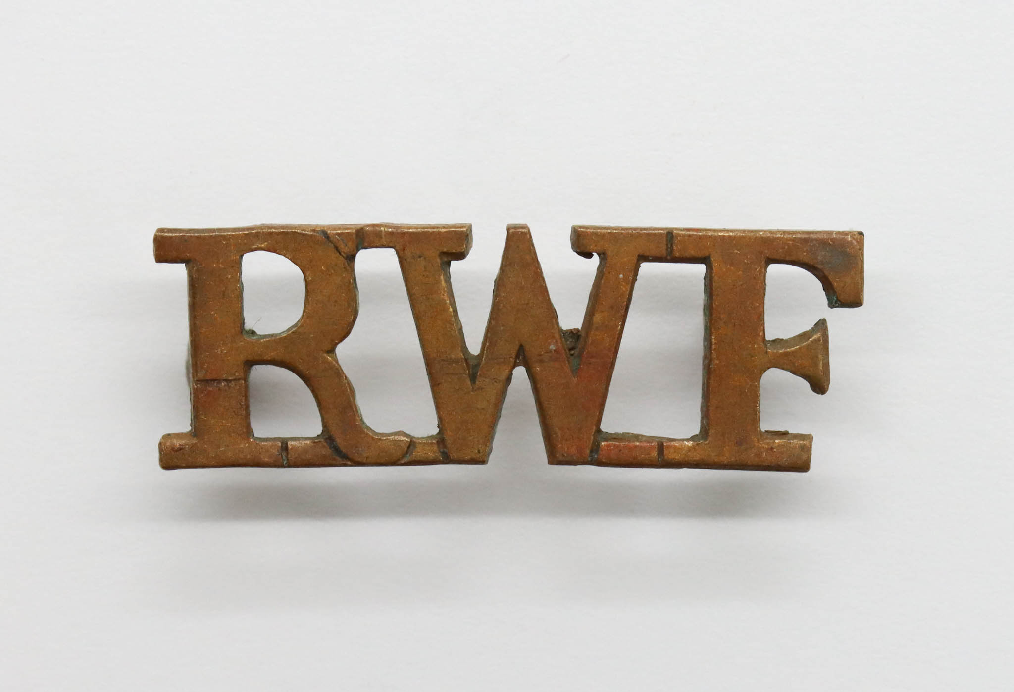 Royal Welsh Fusiliers (R.W.F.) Shoulder Title