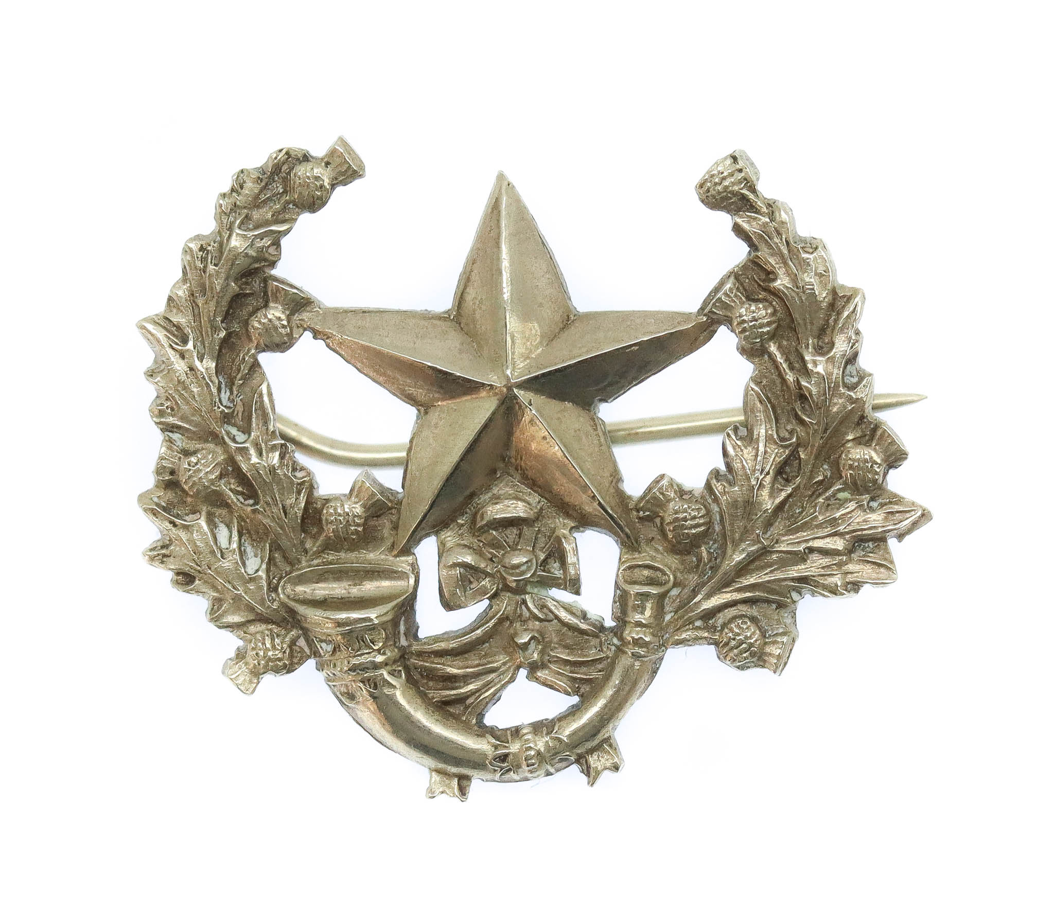 Cameronians (Scottish Rifles) Sweetheart Brooch