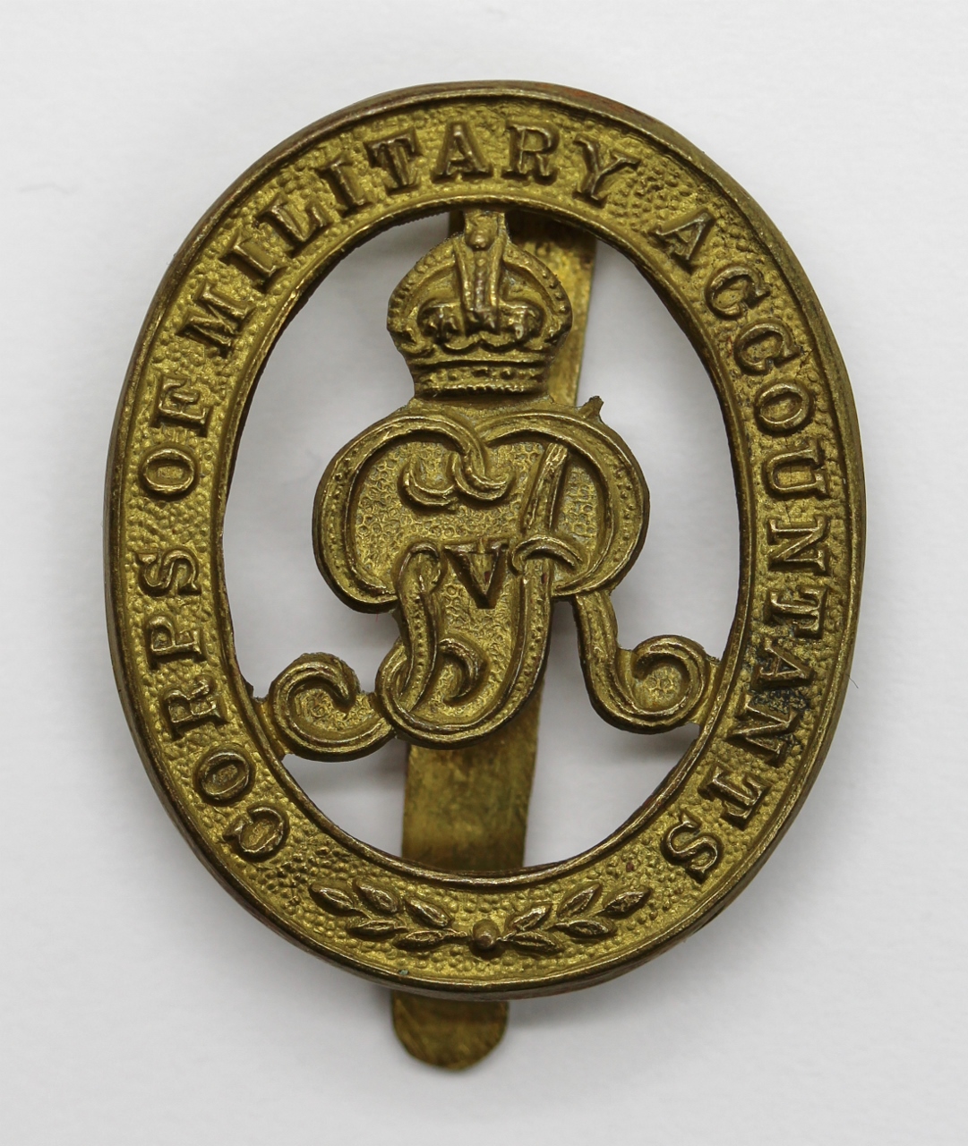 George V Corps of Military Accountants Cap Badge