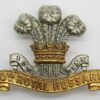Victorian/Edwardian 10th Royal Hussars Cap Badge