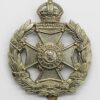 8th City of London Bn. (Post Office Rifles) London Regiment Cap Badge - King's Crown