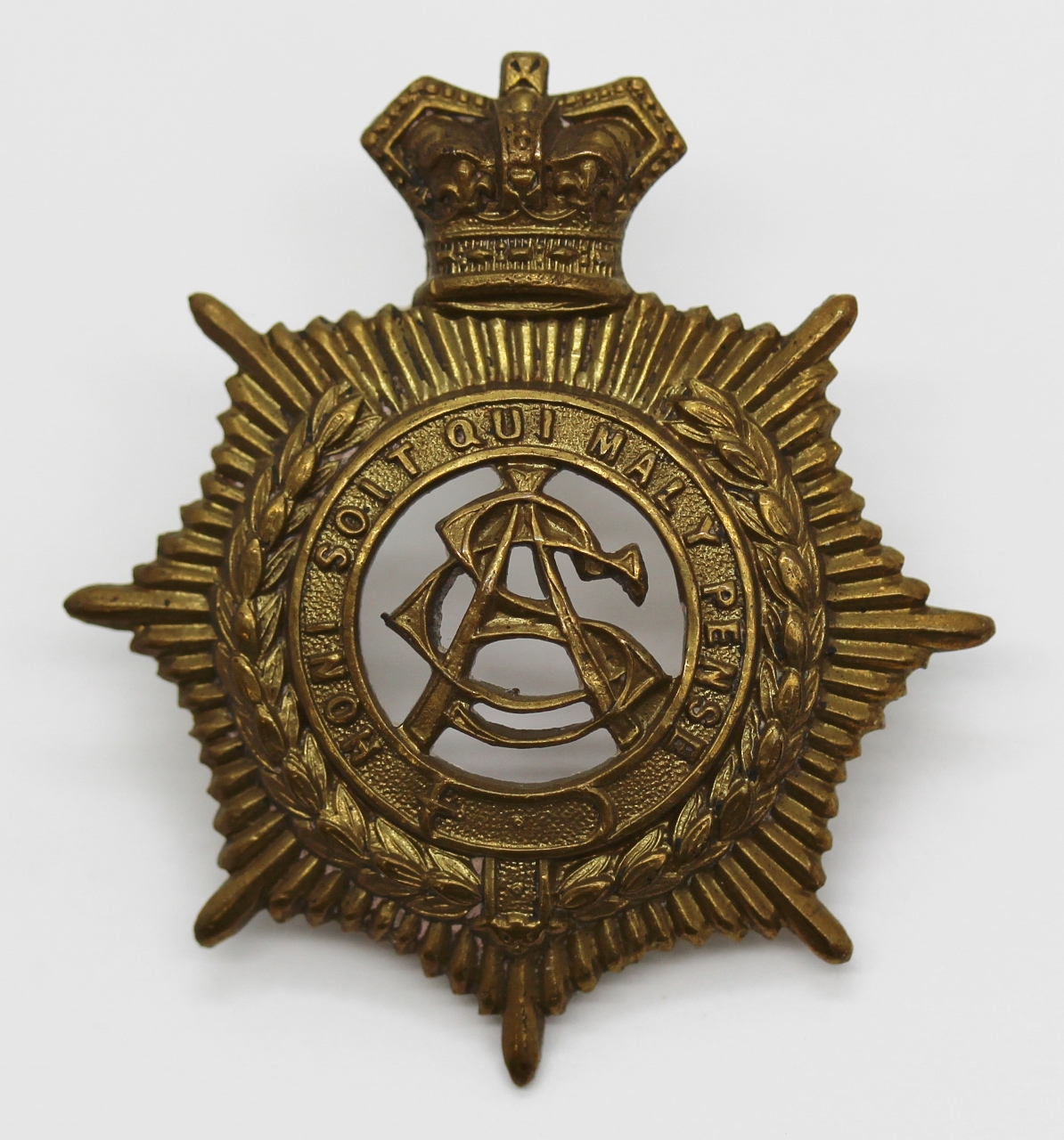 Victorian Army Service Corps (A.S.C.) Cap Badge