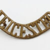 Leicestershire Regiment (LEICESTER) Shoulder Title