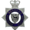 Preston Borough Police Senior Officer's Enamelled Cap Badge - Queen's Crown