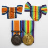 WW1 British War & Victory Medal Pair - Wkr. E.E. McBurney, Queen Mary's Army Auxiliary Corps