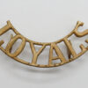 Loyal North Lancashire Regiment (LOYALS) Shoulder Title